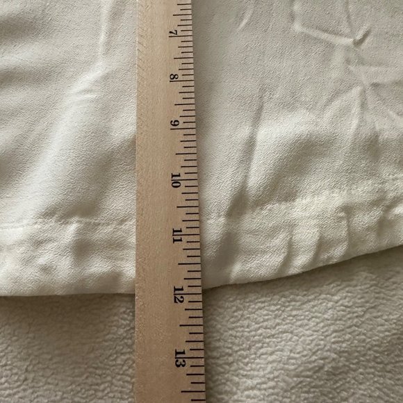 Free People Women's City Lights Cowl Neck Pullover Top Imported Ivory SZ M NWT - Picture 9 of 9